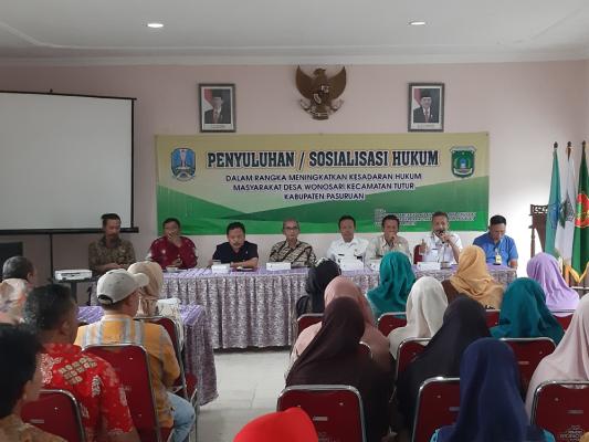 PENYULUHAN HUKUM DENGAN BIRO HUKUM SETDA. PROV. JATIM