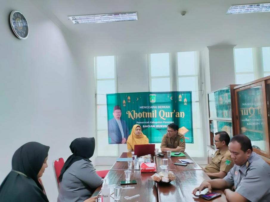 foto MONITORING DAN EVALUASI JARINGAN DOKUMENTASI DAN INFORMASI HUKUM