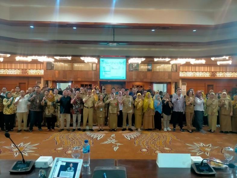 Rapat Koordinasi Jaringan Dokumentasi dan Informasi Hukum (JDIH) Provinsi Jawa Timur Tahun 2023, Biro Hukum Sekretariat Daerah Provinsi Jawa Timur, Selasa 5 Desember 2023